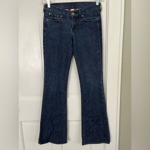 Lucky Brand Boot Cut Zoe Jeans Womens size 4/27 Boho Western Cowgirl Rodeo